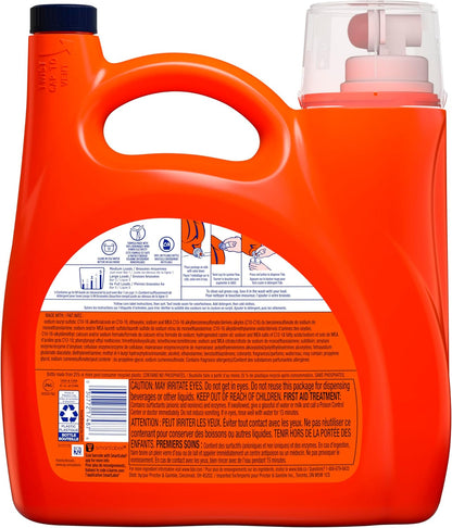 plus Boost of Ultra Downy Liquid Laundry Detergent, April Fresh Scent, 132 Fl Oz, 94 Loads, Laundry Detergent Liquid with Long-Lasting Freshness