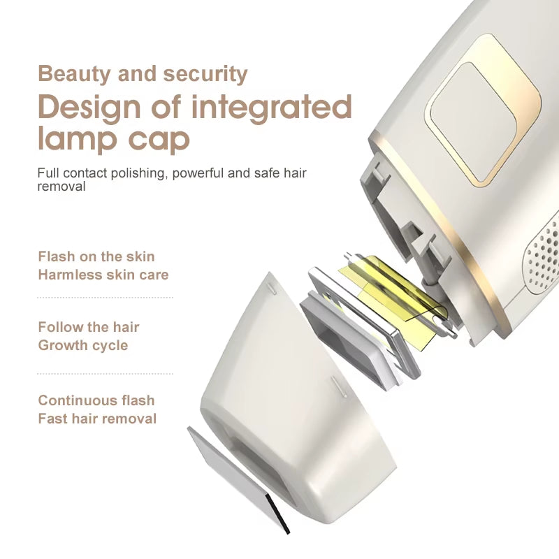 Handheld Quartz Whole Body Laser Depilation Device at Home Portable Laser Ipl Hair Removal