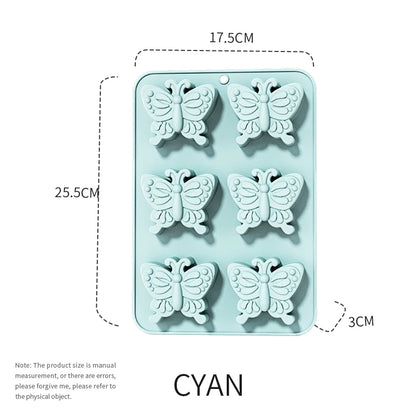 Butterfly Fondant Cake Decorating Tools Handmade Chocolate Bakeware Dessert Decoration Cookie Bee Cake Mold Kitchen Accessories