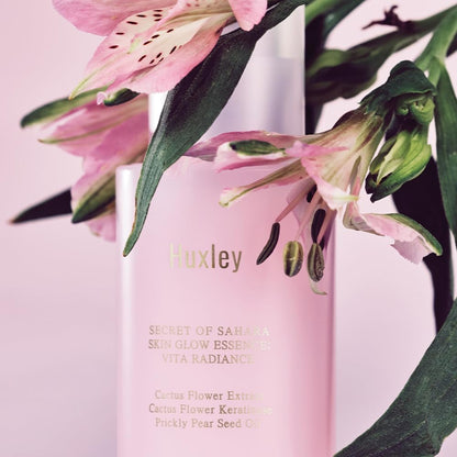 Secret of Sahara Skin Glow Essence: Vita Radiance 50Ml/1.69 Fl. Oz.| Hydrating Korean Skin Care | Dull Skin | Daily Exfoliant Care
