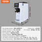 Commercial Ice Cream Machinesingle Flavor Countertop Soft Serve Ice Cream Maker Touch Screen Auto Clean Pre-Cooling