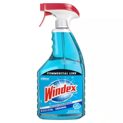 32 Oz. Commercial Line Trigger Bottle Original Glass Cleaner