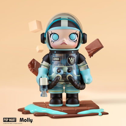 MEGA Space Molly 100% 2-B Blind Box Figures, Random Design Box Toys for Modern Home Decor, Collectible Toy Set for Desk Accessories, 9PC