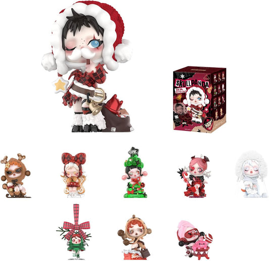 SKULLPANDA Wishing Time Series Blind Box Figures, Random Design Action Figures, Collectible Toys, Home Decorations, Holiday Birthday Gifts, Single Box