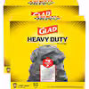 30 Gal. Forceflex Heavy Duty Large Drawstring Outdoor Black Trash Bags (50-Count)