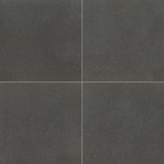 Anti slip  Graphite 24x24 Porcelain Tile - Matte