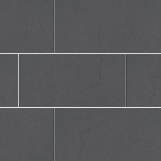 Anti slip  Graphite 24x48 Porcelain Tile - Matte