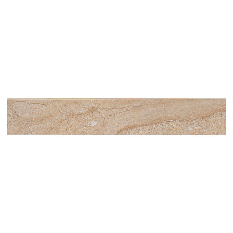 Aria Oro 3x18  Bullnose Porcelain Trim Tile - Polished