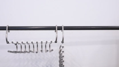 Collapsible 9-Layer Pants Hanger – Space-Saving Stainless Steel Multifunctional Closet Organizer, Non-Slip Metal Hangers for Pants, Jeans, Skirts & Trousers