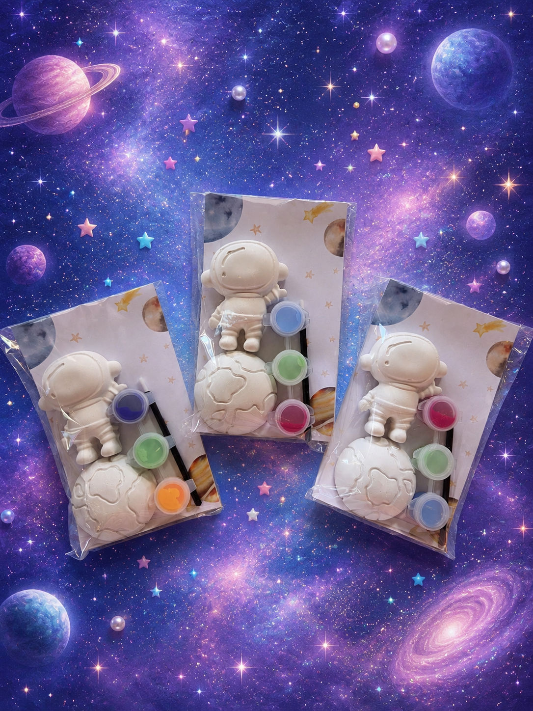Space Party Favor DIY Painting Kit