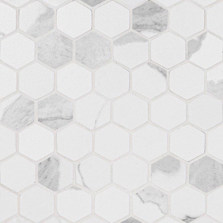 Eden Statuary 2" Mosaic Porcelain Tile - Matte