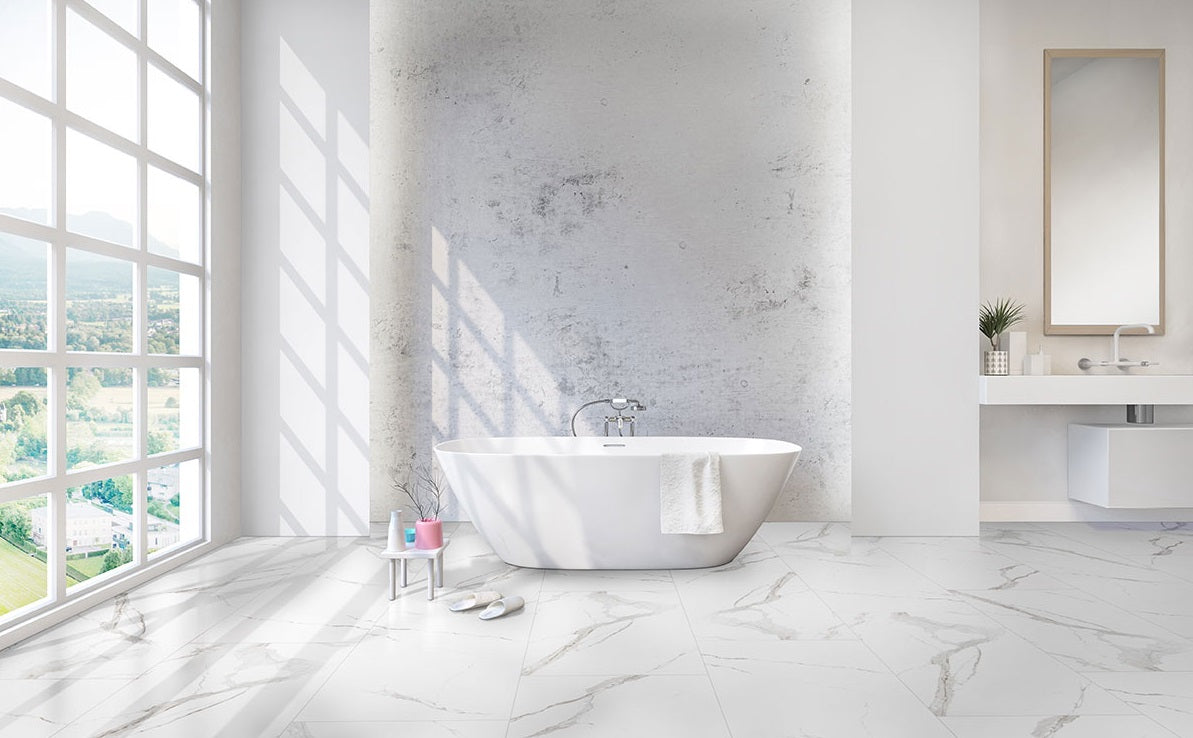 Eden Statuary 24x48 Porcelain Tile - Matte & Polished